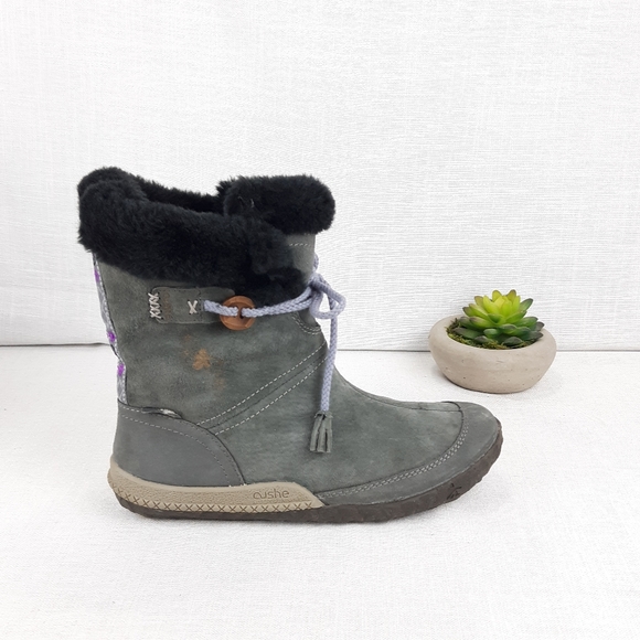 CUSHE FIRESIDE GRAY WATERPROOF BOOTS - Picture 2 of 16
